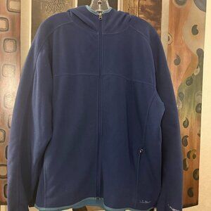 Men's LL Bean Lightweight Hooded Jacket, Size XL